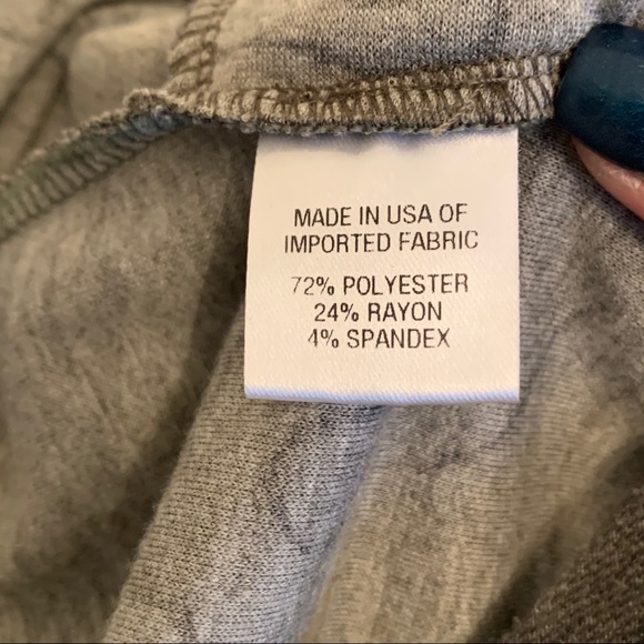 Drew Camo Crop Top Long Sleeve Front Twist Size M - Picture 7 of 9